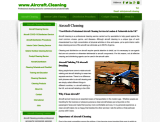 aircraft.cleaning screenshot