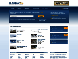 aircraft24.nl screenshot
