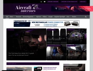 aircraftinteriorsinternational.com screenshot
