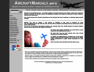 aircraftmanuals.aero screenshot