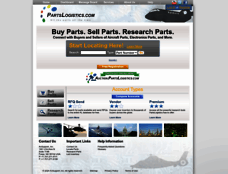 aircraftparts.biz screenshot