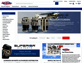 aircraftspruce.com.au screenshot