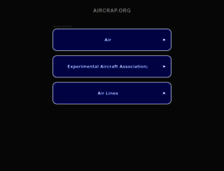 aircrap.org screenshot