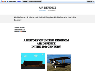 airdefence.org screenshot