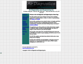 airdiagnostics.com screenshot