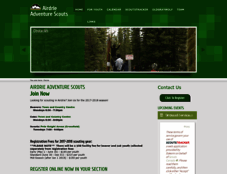airdrieadventurescouts.com screenshot