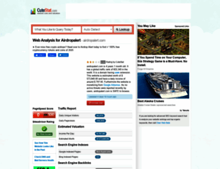 airdropalert.com.cutestat.com screenshot