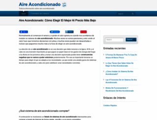 aireacondicionadonet.com screenshot
