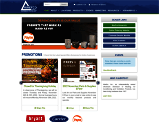 airefco.com screenshot