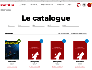 airelibre.dupuis.com screenshot