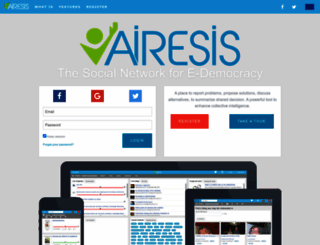 airesis.eu screenshot