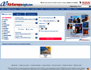 aireuropaviajes.org screenshot