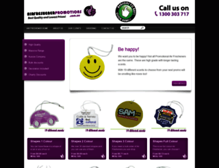 airfreshenerpromotions.com.au screenshot