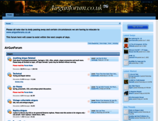 airgunforum.co.uk screenshot