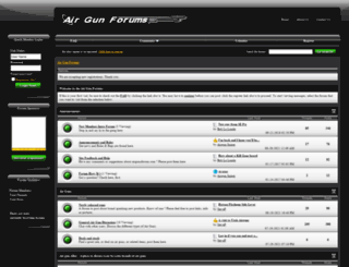 airgunsforum.org screenshot