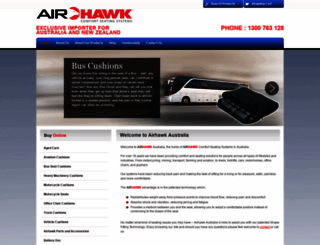 airhawk.com.au screenshot