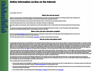 airinfo.aero screenshot