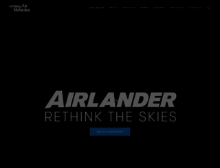 airlander.co.uk screenshot