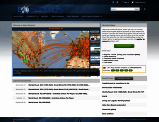 airline-empires.com screenshot