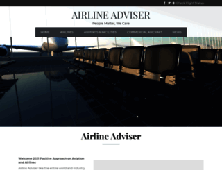 airlineadviser.com screenshot