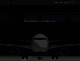 airlinesimulation.com screenshot