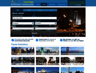 airlinesinfocare.com screenshot