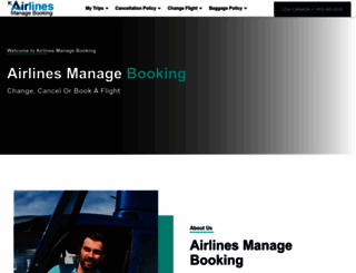 airlinesmanagebooking.com screenshot