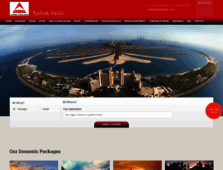 airlinkindia.com screenshot