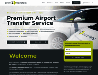 airlinktransfers.com.au screenshot