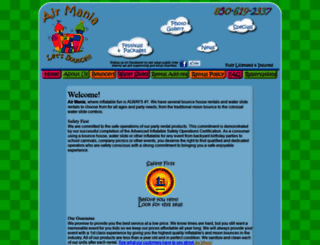 airmaniarentals.com screenshot