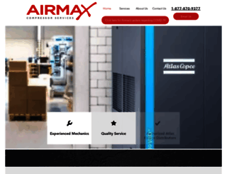 airmaxcompressors.com screenshot
