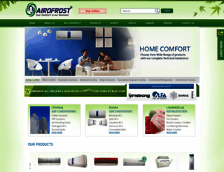 airofrost.com screenshot