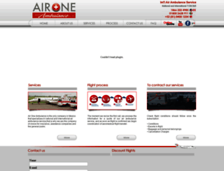 aironeambulance.com screenshot