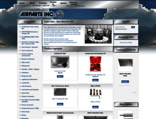 airpartsinc.com screenshot