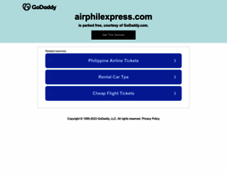 airphilexpress.com screenshot