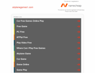 airplanegames1.com screenshot