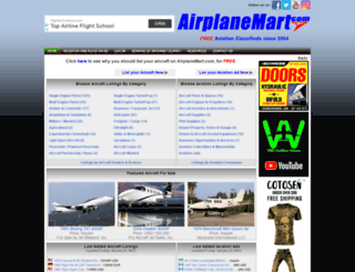 airplanemart.com screenshot