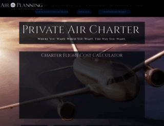 airplanning.com screenshot