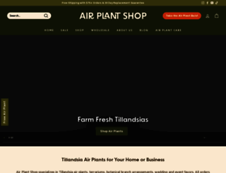 airplantshop.com screenshot