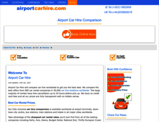airport-car-hire.net screenshot