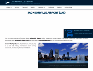 airport-jacksonville.com screenshot