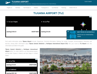 airport-tijuana.com screenshot