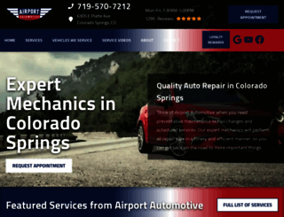 airportautomotive.com screenshot