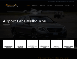 airportcabs.melbourne screenshot