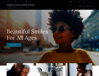 airportcenterfamilydental.com screenshot