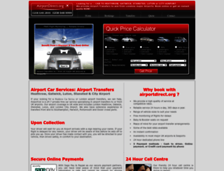 airportdirect.org screenshot