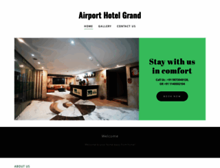 airporthotelgrand.com screenshot
