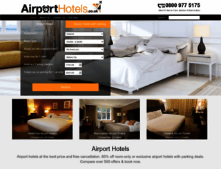 airporthotels.co.uk screenshot