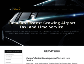 airportlimo9.com screenshot