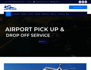 airportlimotoronto.com screenshot